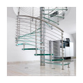 Customized Manufacturer  Metal Staircases Indoor Spiral Staircase Kit